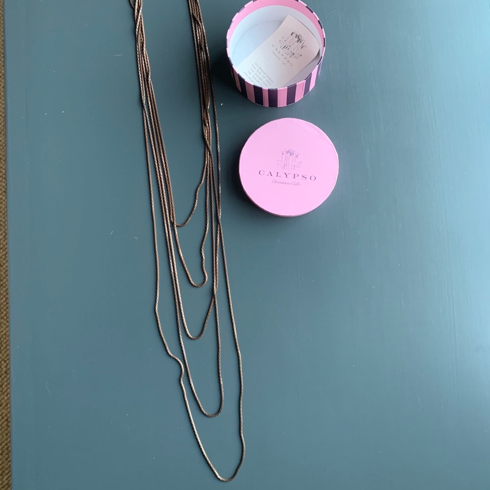 Calypso multi strand necklace